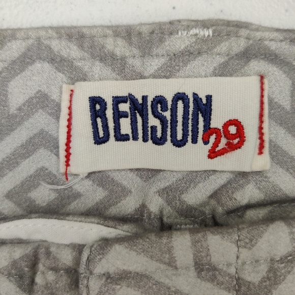 Benson Gray Bermuda shorts size 29 - Picture 3 of 3